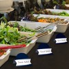 Big Dot of Happiness Navy Blue Elegantly Simple - Guest Party Favors Tent Buffet Card - Table Setting Name Place Cards - Set of 24 - 3 of 4