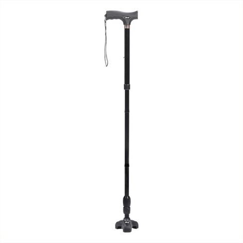 Drive Medical Flex N Go Adjustable Walking Cane With Ergonomic Handle, 3  Point Tip For Superior Balance, Collapsible For Travel, Ideal For Adults :  Target