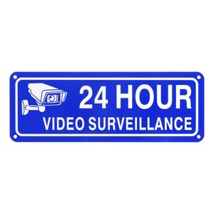Unique Bargains Reflective UV Protected Waterproof Security Camera Sign 1 Pc - 1 of 4