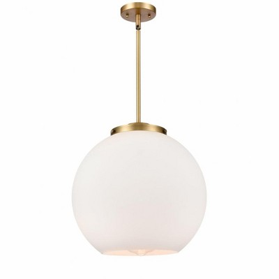 Athens - 1 Light Pendant In Industrial Style-16.38 Inches Tall and 15.75 Inches Wide