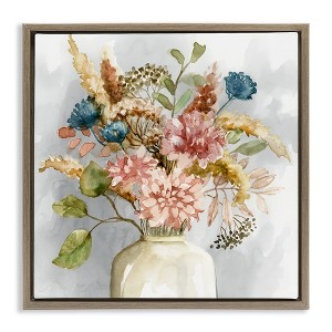 Stupell Industries Wildflower Watercolor Bouquet, 18" x 18" - 1 of 4
