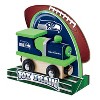 MasterPieces Officially Licensed NFL Seattle Seahawks Wooden Toy Train Engine For Kids - 4 of 4