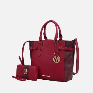 MKF Collection Joelle Tote bag with matching Wallet by Mia K - 1 of 3