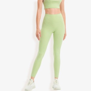 Anna-Kaci Active Women's High Waist Seamless Full-Length Leggings with Stretchy Comfort Fit - 1 of 4