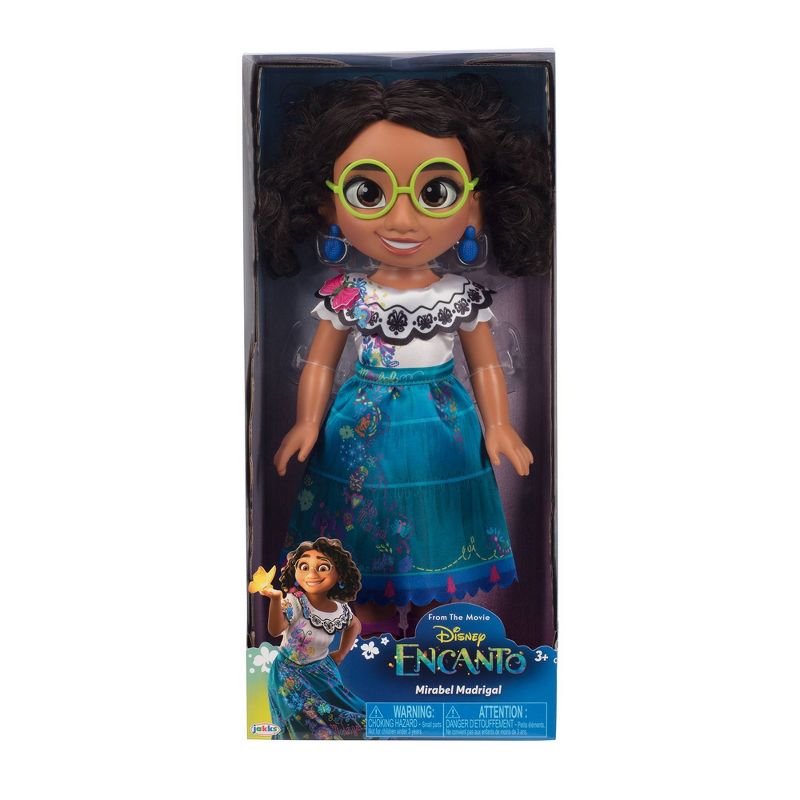 Disney Encanto Mirabel Madrigal Fashion Doll with Blue Earrings, 2 of 10