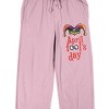 April Fool’s Day Jester Hat Women’s Cradle Pink Sleep Pajama Pants - 2 of 4