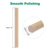 Unique Bargains Arts Garden Christmas Decoration Round Natural Wood Sticks 20 Pcs - 2 of 4