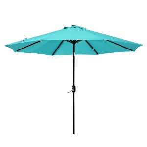 WestinTrends 9 Ft Outdoor Patio Market Table Umbrella with Tilt and Crank - 1 of 4