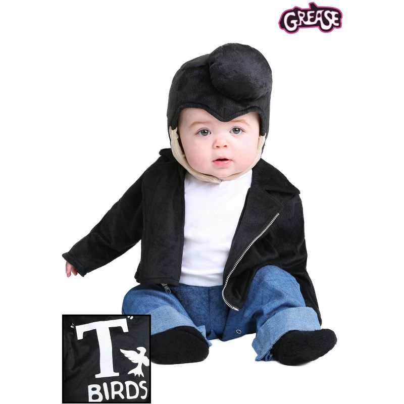 HalloweenCostumes.com Grease Infant T-Birds Costume., 2 of 4