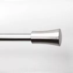 Decorative Drapery Single Rod Set with Cylinder Finials - Lumi Home Furnishings