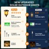 Gigalumi 8-Pack Solar Pathway Lights, IP65 Waterproof Outdoor Garden Lighting with Warm White Glow for Walkways, Yards, Patios - 4 of 4