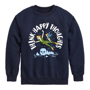 Boys' - Disney - Peter Pan Graphic Long Sleeve Fleece Sweatshirt - 1 of 4