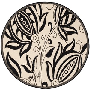 Courtyard CY2961 UV & Stain Resistant Non-Shedding Power Loomed Indoor/Outdoor Rugs - Safavieh - 1 of 4