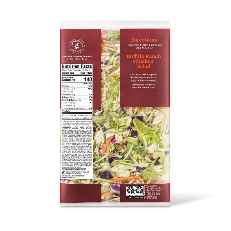 Buffalo Ranch Chopped Salad Kit - 13.5oz - Good & Gather&#8482;, 4 of 9