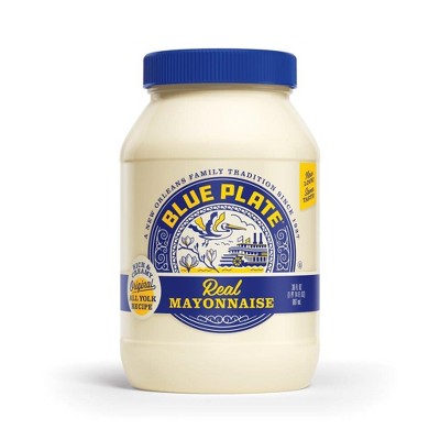 Blue Plate Real Mayonnaise, 30 fl oz, Pack of 4