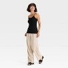 Women's Slim Fit Ribbed Cami - A New Day™ - 3 of 3