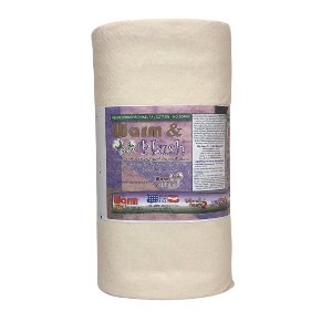 The Warm Company Warm & Plush 100% Cotton Quilt Batting 45" x 10 YD Bolt - 1 of 1