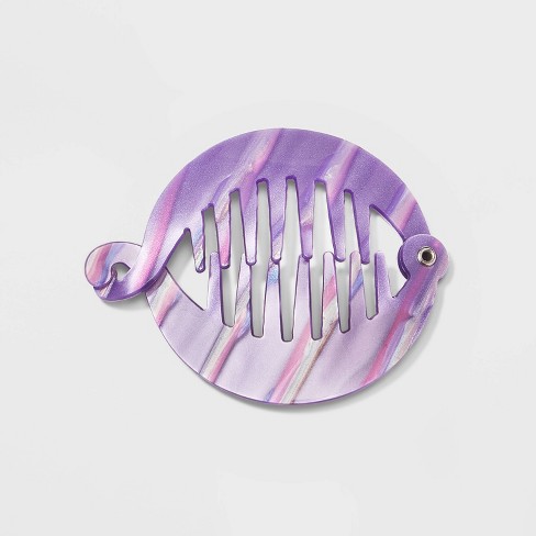 Striped Banana Hair Clip - Wild Fable™ Purple : Target