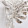 Plum & Post 27"H x 10"D x 33"W Monstera in Silver Wall Sculpture Art Large - 4 of 4