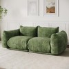 GustoWave Soft Frabric Loveseat Sofa, Modern 75.2 in Chenille Cloud Couch, 23.2" Deep Seat Boneless Couch for Small Spaces - 3 of 4