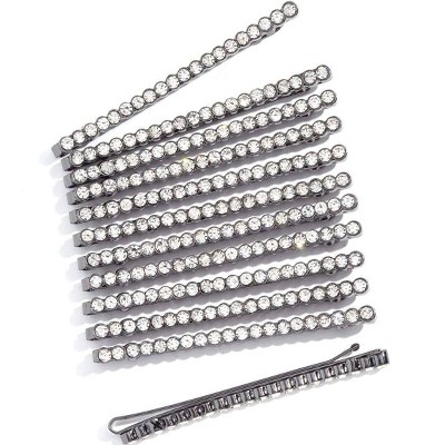 Kitsch Classic Rhinestone 12pc Bobby Pins