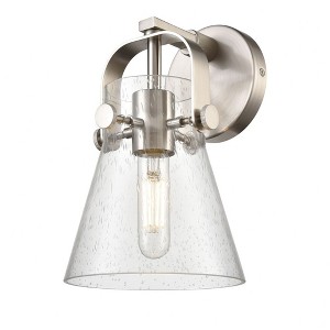 Pilaster II Cone - 1 Light Wall Sconce In Industrial Style-9.75 Inches Tall and 6.5 Inches Wide - 1 of 1