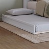 AFI Furnishings AFI Twin XL Solid Wood Mid-Century Modern Trundle in White - 2 of 4