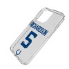 NFL Indianapolis Colts Players Game Tactic Clear Cell Phone Case for Apple iPhone - 2 of 4