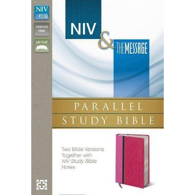 Parallel Study Bible-PR-NIV/MS - by  Zondervan (Leather Bound)