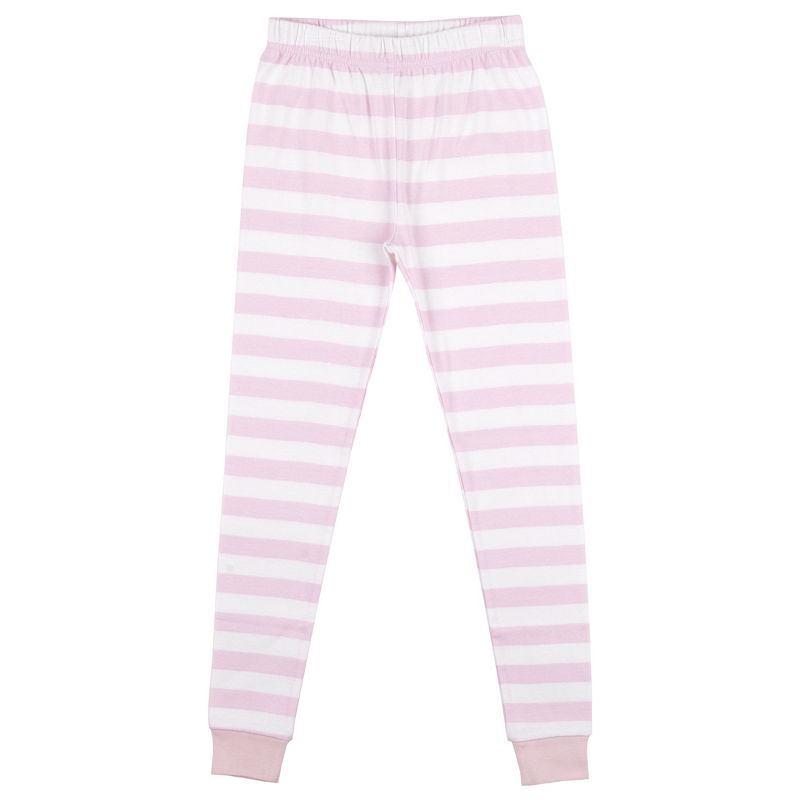 Gremlins Gizmo Dangerously Cute Youth Girls Pink & White Striped Sleep Set, 3 of 5