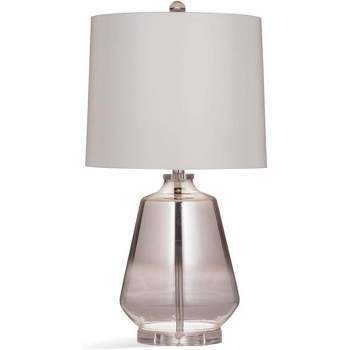Bassett Mirror Company Adara Table Lamp Silver Grey/Clear