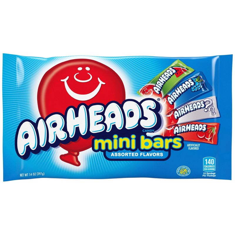 Airheads Assorted Mini Candy Bars - 14oz, 4 of 7