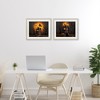 Stupell Industries Haunted Houses with Moon 2pc Framed Print Under Glass Set - 2 of 4
