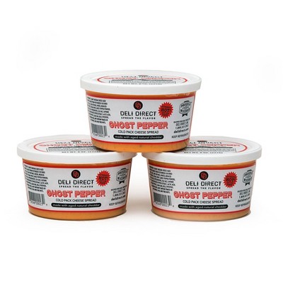 Northlight 3ct Wisconsin Blazzin Hot Ghost Cheese Spreads 8 oz. each
