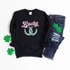 Simply Sage Market Women's Graphic Sweatshirt Lucky Horseshoes - 3 of 3