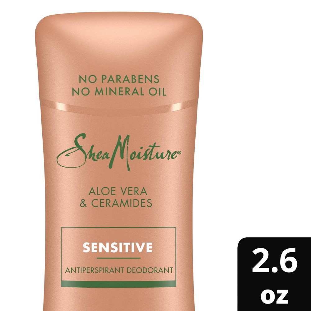 Photos - Deodorant Shea Moisture SheaMoisture Sensitive Skin Antiperspirant  Stick with Aloe Vera 