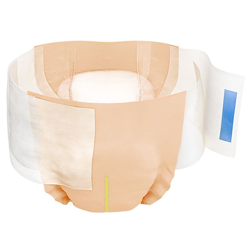 TENA Complete Ultra Disposable Diaper Brief, Moderate, X-Large, 3 of 5