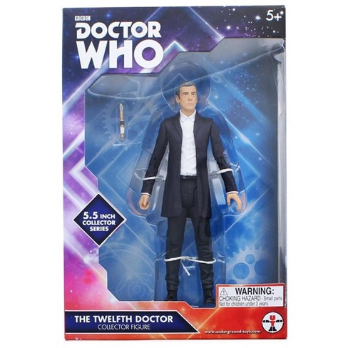 Seven20 Doctor Who 5 5 Action Figure 12th Doctor White Shirt Target - doctor shirt roblox