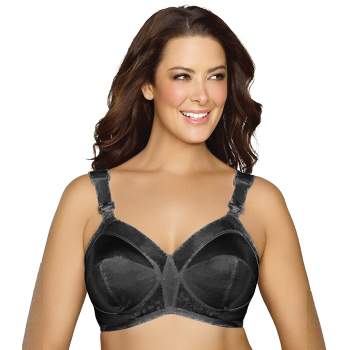 Collections Etc Front Hook Closure Exquisite Form Support Bra 38b White  Full Coverage Bras : Target