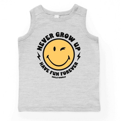 The Juniper Shop SmileyWorld Never Grow Up Youth Tank Top