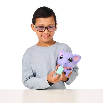 Little Live Pets Purple Interactive Walking Elephant Toy
