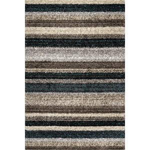 Nuloom Drey Striped Shag Area Rug - 1 of 4