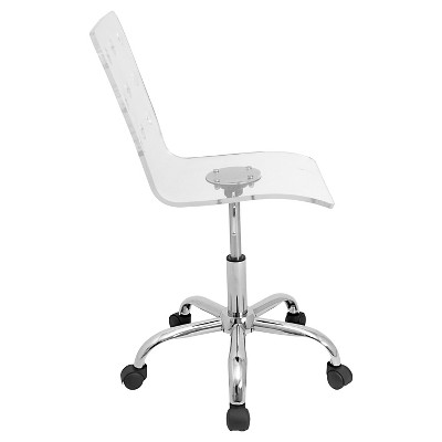 Clear Office Chair Target, Clear Office Chair On Wheels