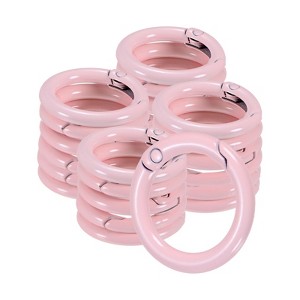 Unique Bargains Metal Spring O Rings Zinc Alloy Durable Multipurpose Lightweight Buckle 5/8 Inch - 1 of 4
