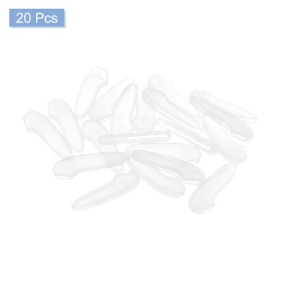 Unique Bargains Plastic Kitchen Blade Sleeves Knife Tip Protector 20 Pcs Clear — фото 3