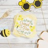 Sparkle and Bash 50-Pack Bumble Bee Disposable Paper Napkins 5" Baby Showers Party Supplies Yellow - 2 of 4