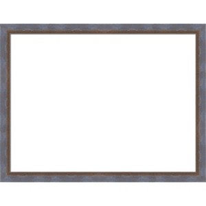 Amanti Art Two Tone Blue Copper Framed Dry Erase Magnetic Board - 1 of 4