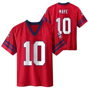 NFL New England Patriots Drake Maye Boys' Legacy Jersey - 1 of 3