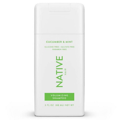 travel size native shampoo