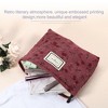 Unique Bargains Women's Floral Zipper Flower Makeup Bags and Organizers 1 Pc - 3 of 4